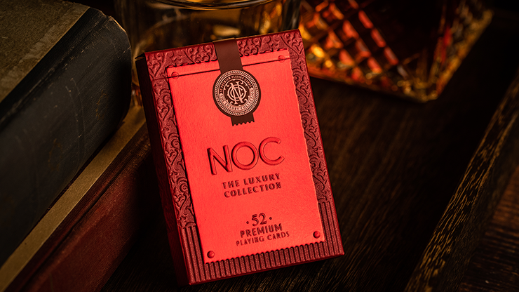 70098 full.png NOC (Red) The Luxury Collection Playing Cards by Riffle Shuffle x The House of Playing Cards