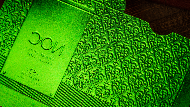 70100 alt2.png NOC (Green) The Luxury Collection Playing Cards by Riffle Shuffle x The House of Playing Cards