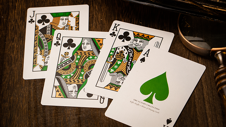 70100 alt4.png NOC (Green) The Luxury Collection Playing Cards by Riffle Shuffle x The House of Playing Cards