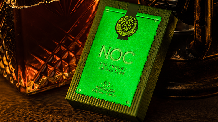 70100 full.png NOC (Green) The Luxury Collection Playing Cards by Riffle Shuffle x The House of Playing Cards