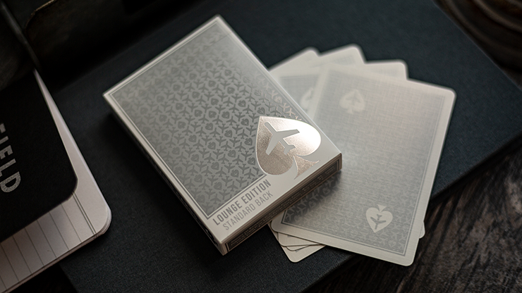 70227 alt1.png Lounge Edition in Jetway (Silver) by Jetsetter Playing Cards