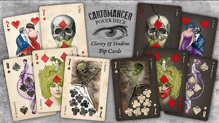 70449 alt2.png Cartomancer Clarity Classic (with Booklet) Playing Cards
