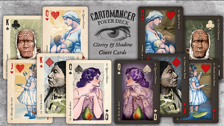 70449 alt3.png Cartomancer Clarity Classic (with Booklet) Playing Cards