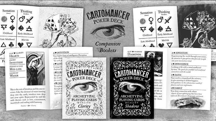 70449 alt4.png Cartomancer Clarity Classic (with Booklet) Playing Cards