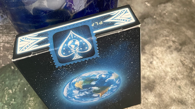 71028 alt4.png Bicycle Starlight Earth Glow Playing Cards by Collectable Playing Cards
