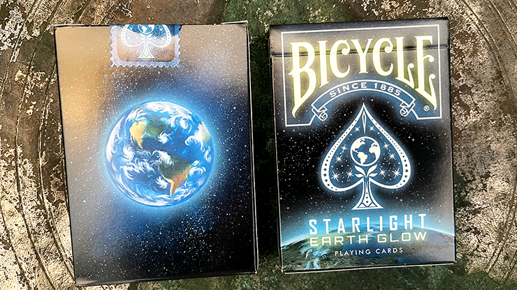 71028 full.png Bicycle Starlight Earth Glow Playing Cards by Collectable Playing Cards