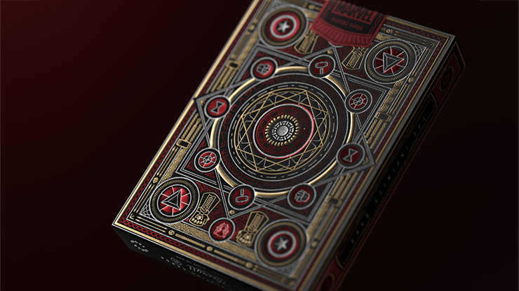 71330 alt1.png Avengers: Red Edition Playing Cards by theory11