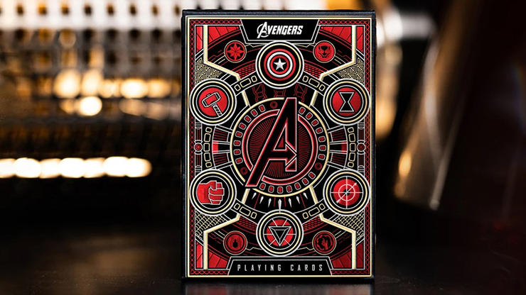 71330 full.png Avengers: Red Edition Playing Cards by theory11