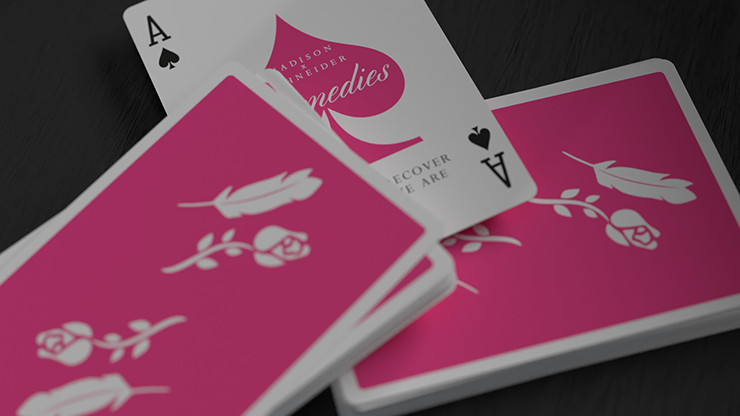 71666 alt2.png Pink Remedies Playing Cards by Madison x Schneider