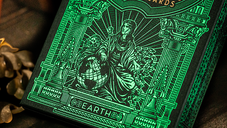 71754 alt1.png The Great Creator: Earth Edition Playing Cards by Riffle Shuffle