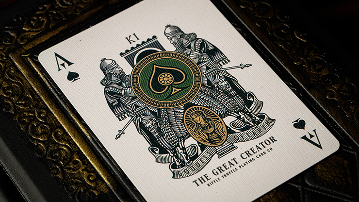 71754 alt4.png The Great Creator: Earth Edition Playing Cards by Riffle Shuffle