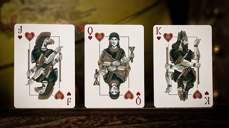 71754 alt5.png The Great Creator: Earth Edition Playing Cards by Riffle Shuffle