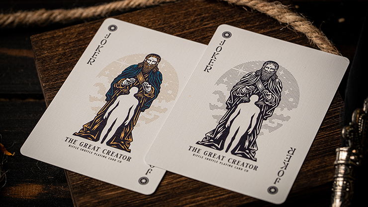 71756 alt3.png The Great Creator: Sky Edition Playing Cards by Riffle Shuffle