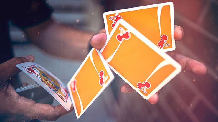 71811 alt3.png Cherry Casino Summerlin Sunset (Orange) Playing Cards by Pure Imagination Projects