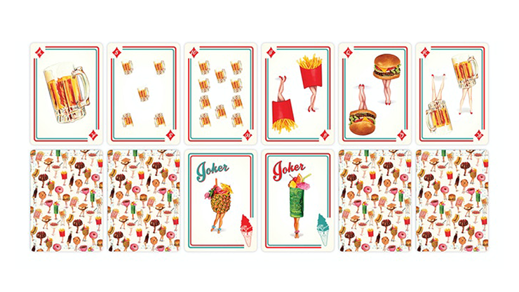 72292 alt2.png Bicycle Diner Dames Playing Cards by Kelly Gilleran