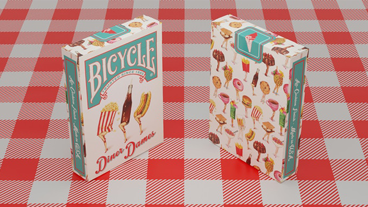 72292 full.png Bicycle Diner Dames Playing Cards by Kelly Gilleran