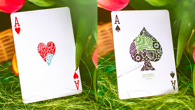 72318 alt5.png Butterfly Seasons Playing Cards Marked (Spring) by Ondrej Psenicka