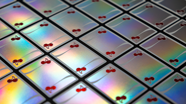 72363 alt2.png Cherry Casino Sands Mirage (Holographic) Playing Cards