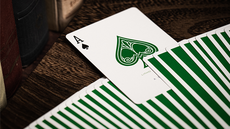 72376 alt2.png Jerry's Nugget (Felt Green) Marked Monotone Playing Cards