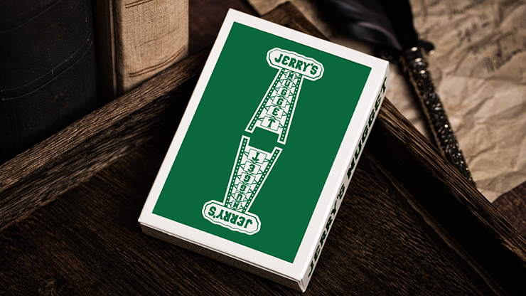 72376 full.png Jerry's Nugget (Felt Green) Marked Monotone Playing Cards