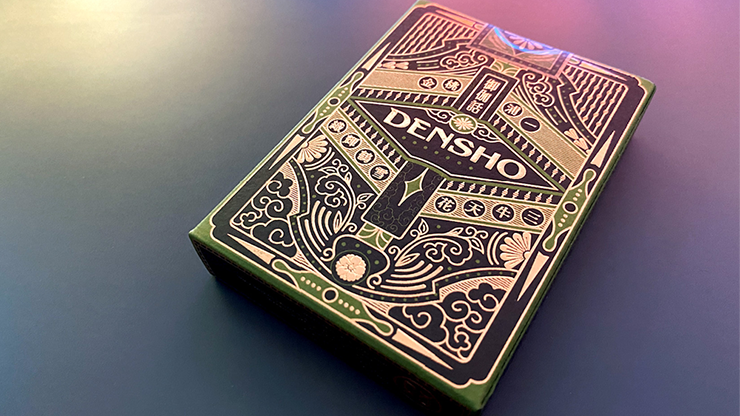 72801 full.png Densho (Green) Playing Cards