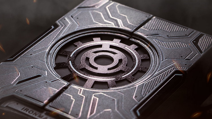 72843 alt5.png Iron Man MK1 Playing Cards by Card Mafia