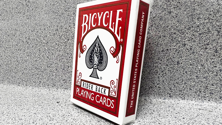 72877 alt4.png Bicycle 2 Faced Red Tuck (Mirror Deck Same on both sides) Playing Card