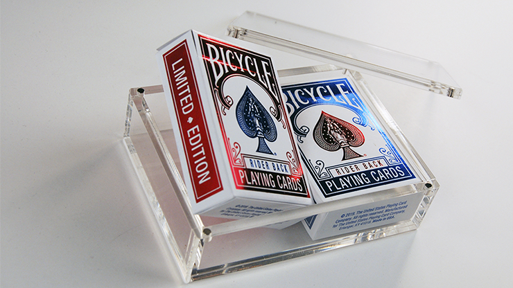 72900 alt2.png Bicycle Rider Back Mini Limited Edition (2 Pack With Foil Tucks In Carat Case) by US Playing Card Co