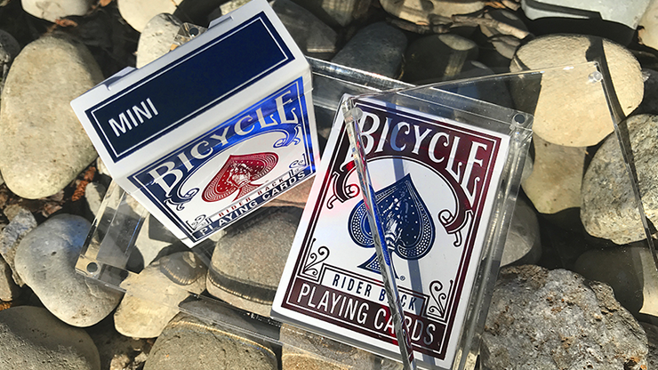 72900 alt3.png Bicycle Rider Back Mini Limited Edition (2 Pack With Foil Tucks In Carat Case) by US Playing Card Co