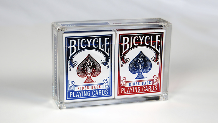72900 full.png Bicycle Rider Back Mini Limited Edition (2 Pack With Foil Tucks In Carat Case) by US Playing Card Co