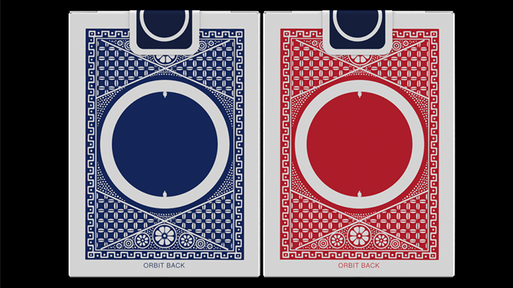 73035 alt2.png Orbit Tally Ho Circle Back (Red) Playing Cards