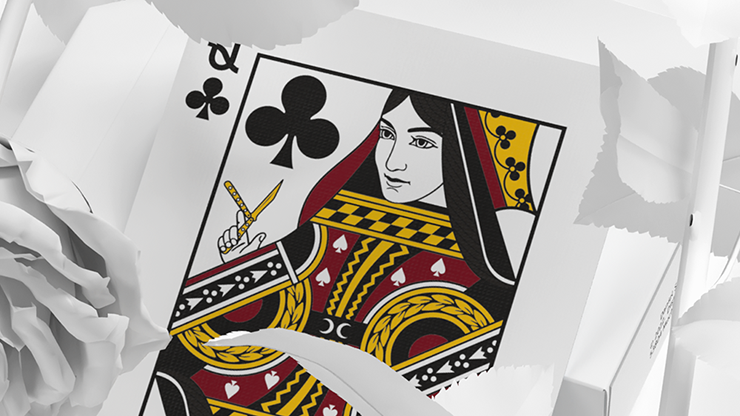 73050 alt2.png Daniel Schneider White Edition Playing Cards