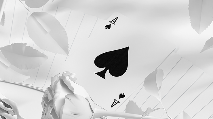 73050 alt3.png Daniel Schneider White Edition Playing Cards