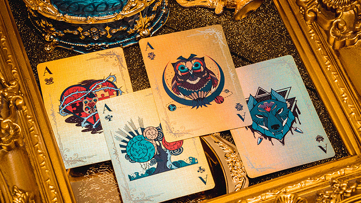 73123 alt2.png Wonder Journey (Golden) Playing Cards by KING STAR by KING STAR