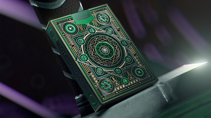 73138 alt1.png Avengers: Green Edition Playing Cards by theory11