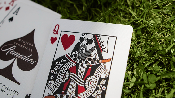 73626 alt2.png Brown Remedies Playing Cards by Madison x Schneider