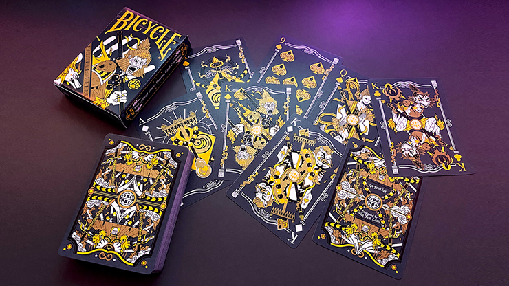 73772 alt4.png Bicycle Wukong Destruction (Grey) Playing Cards