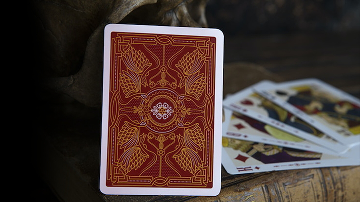 73789 alt1.png Shakespeare (Burgundy) Playing Cards