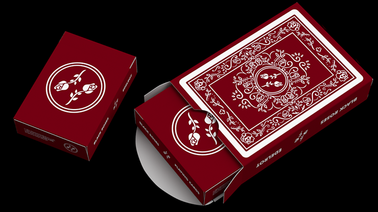 73791 alt2.png Black Roses Edelrot Mini Playing Cards (Collector's Box)