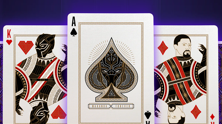 74133 alt3.png Black Panther Playing Cards by theory11