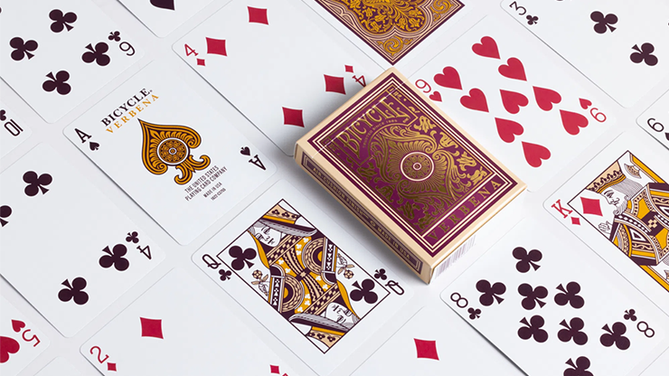 74153 alt1.png Bicycle Verbena Playing Cards by US Playing Card
