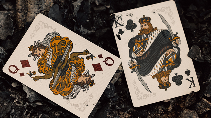 74156 alt4.png Bicycle Cinder Playing Cards by US Playing Card