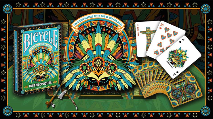 74290 alt5.png Bicycle Huitzilopochtli Playing Cards by Collectable Playing Cards