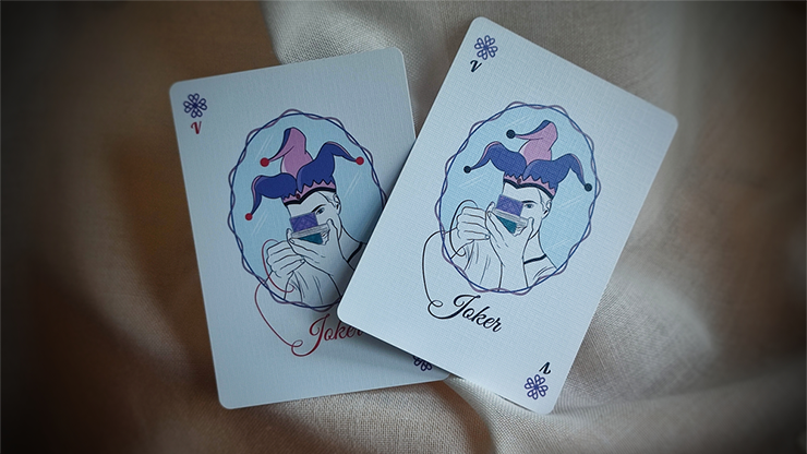 74332 alt4.png Oxalis V3 Purple Holo Special Edition Playing Cards