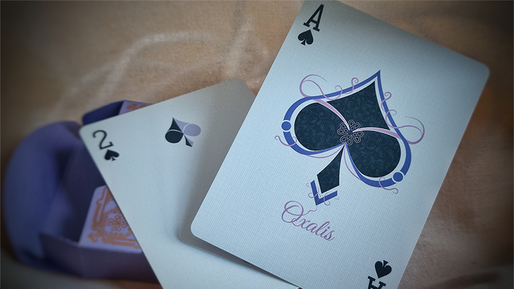 74332 alt5.png Oxalis V3 Purple Holo Special Edition Playing Cards