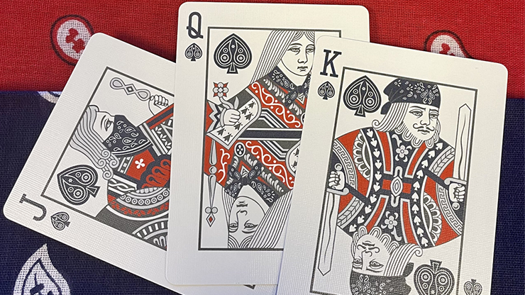 74389 alt1.png Bicycle Bandana (Red) Playing Cards