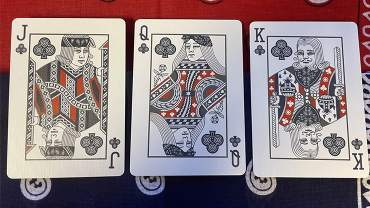 74389 alt3.png Bicycle Bandana (Red) Playing Cards