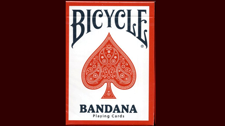 74389 full.png Bicycle Bandana (Red) Playing Cards