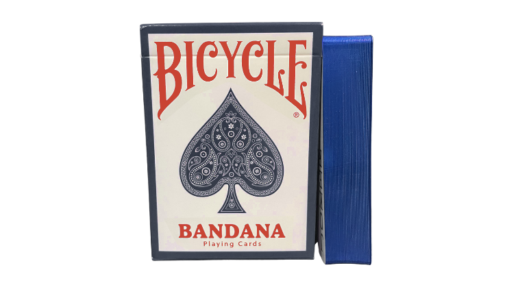 74392 full.png Gilded Bicycle Bandana (Blue) Playing Cards
