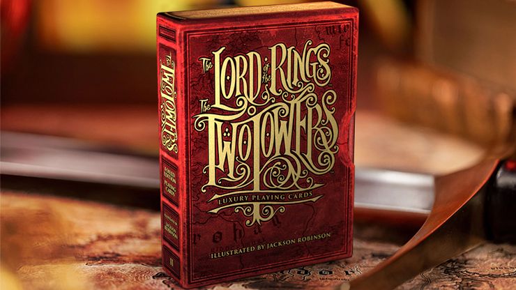 74526 alt5.png The Lord of the Rings - Two Towers Playing Cards (Foiled Edition) by Kings Wild